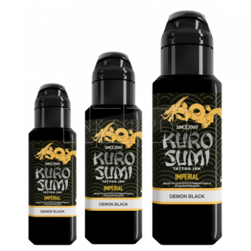 Kuro Sumi Imperial Tattoo Ink - Demon Black 